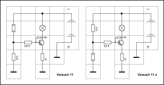 Circuit 11 with PNP transistor